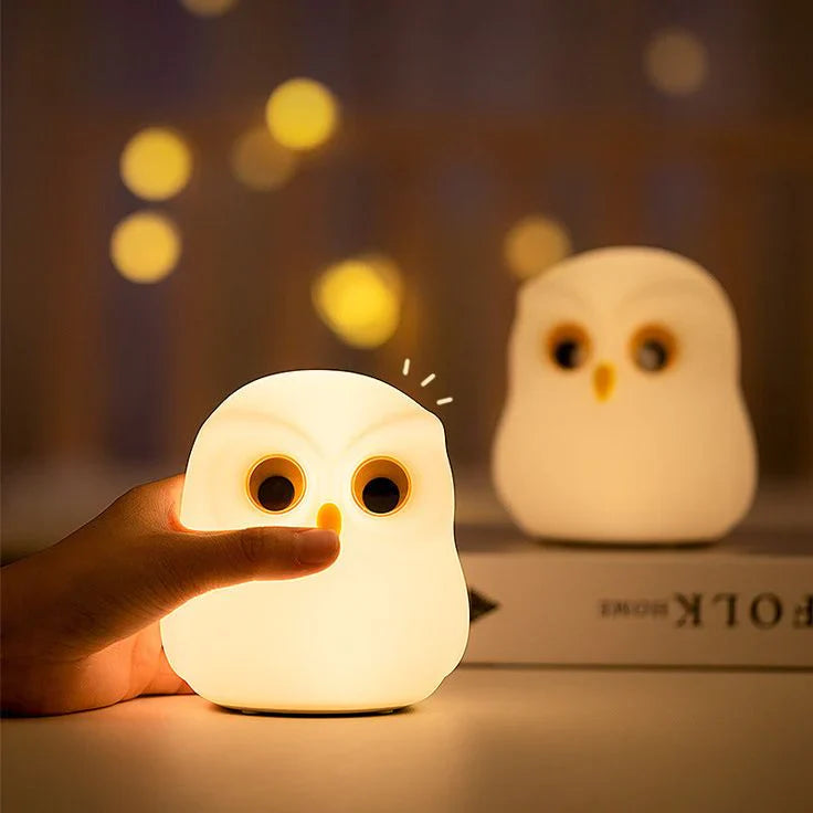 Night Owl Light- Silicon USB Rechargeable Animal Lamps