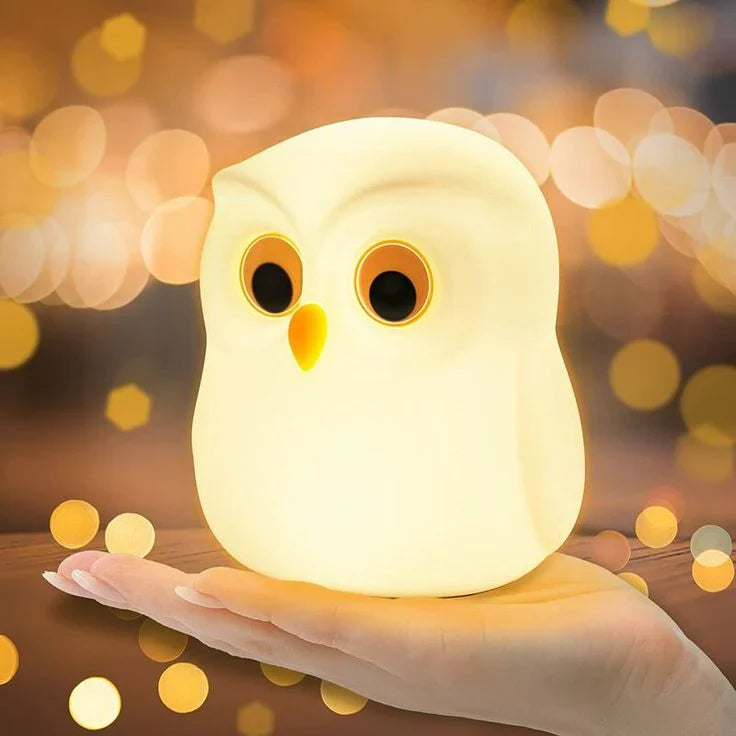 Night Owl Light- Silicon USB Rechargeable Animal Lamps