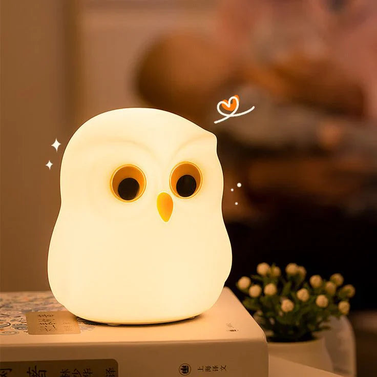 Night Owl Light- Silicon USB Rechargeable Animal Lamps