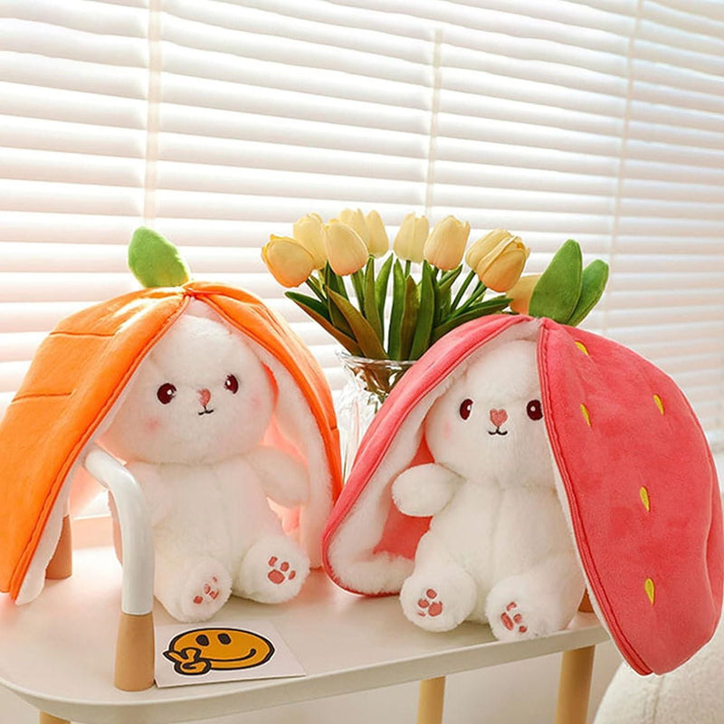 Strawberry Bunny Transformed into Little Rabbit