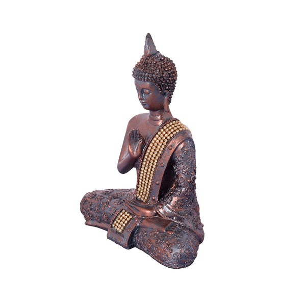 eCraftIndia Handcrafted Meditating Blessing Buddha