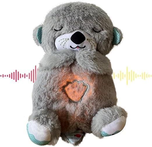 Breathing Otter Plush Baby Toy