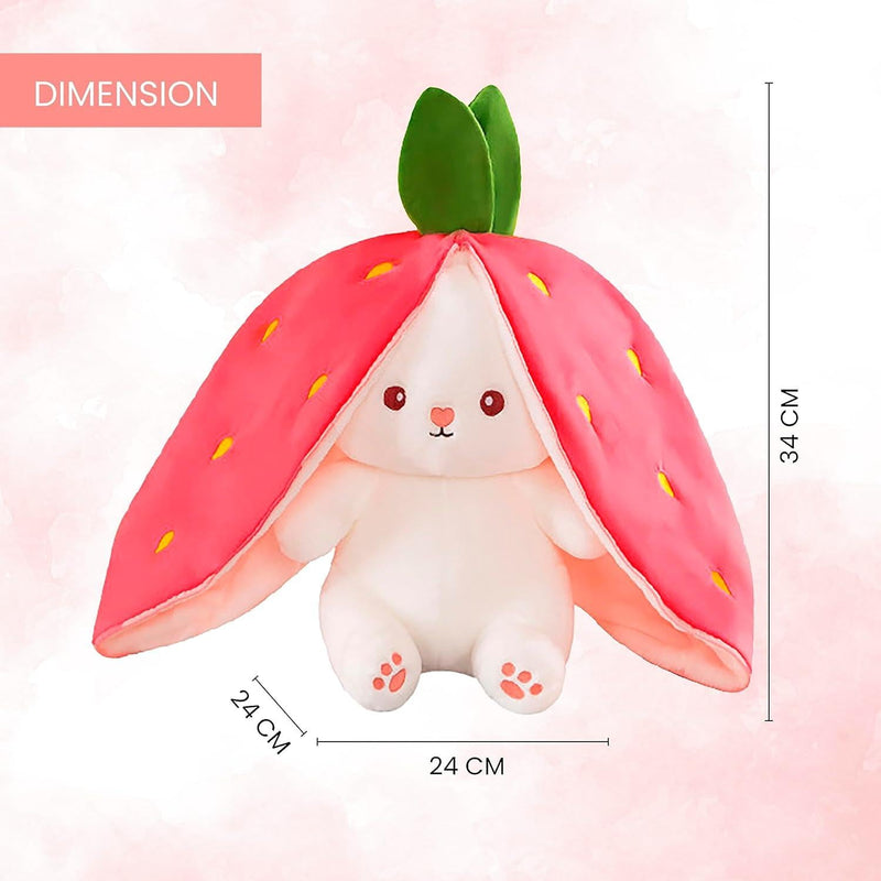 Strawberry Bunny Transformed into Little Rabbit