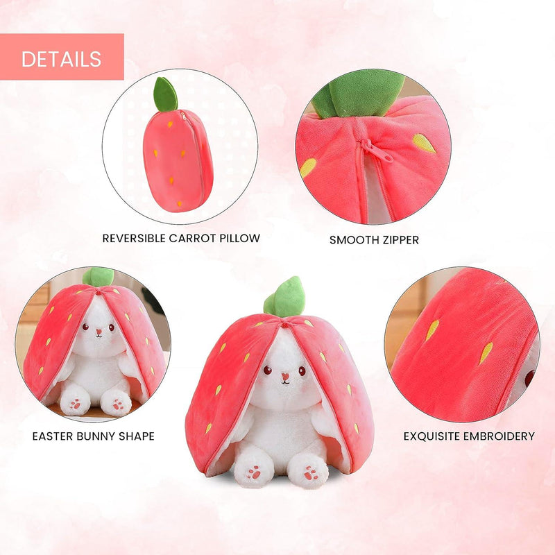 Strawberry Bunny Transformed into Little Rabbit