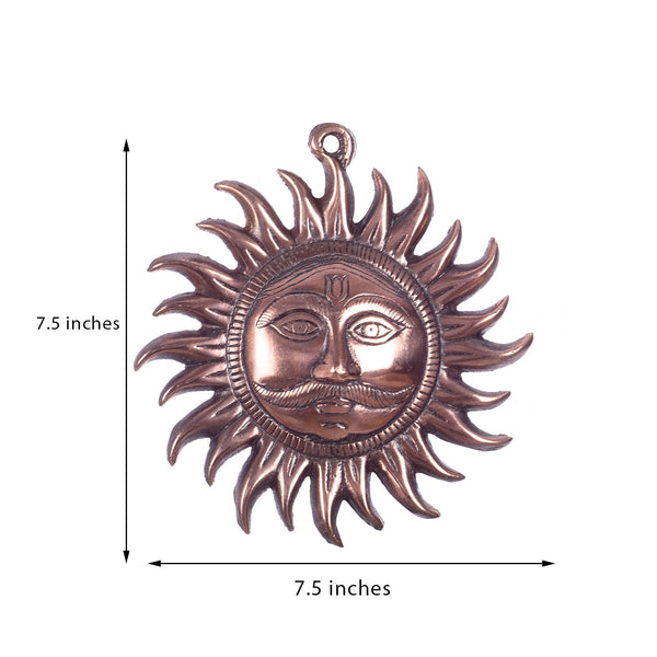 eCraftIndia Metal Wall Hanging of Sun