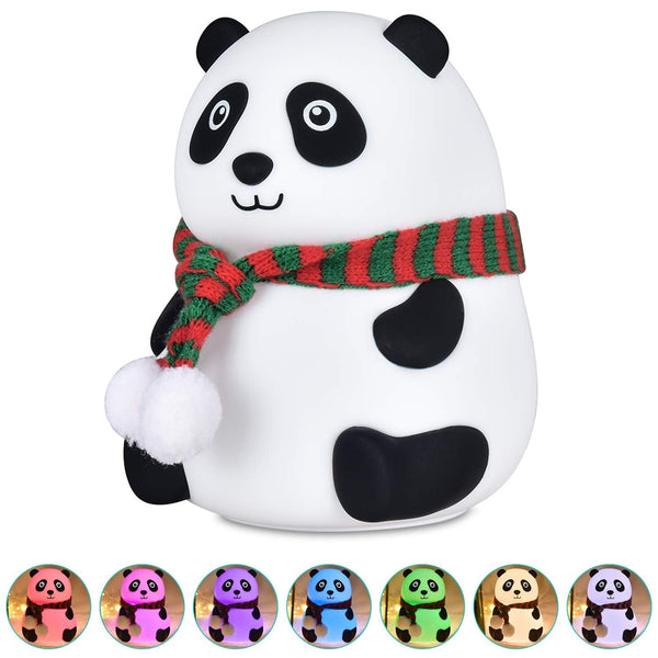 Cute Panda Silicon Night Light