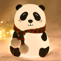 Cute Panda Silicon Night Light