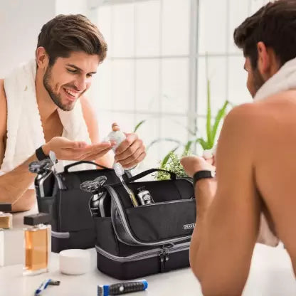 Travel Organizer Toiletry Bag with Pouch