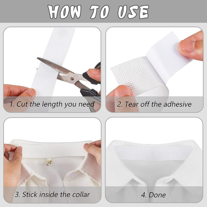 Collar Protector Disposable Shirt Tape (Buy 1 Get 1 FREE 😍)