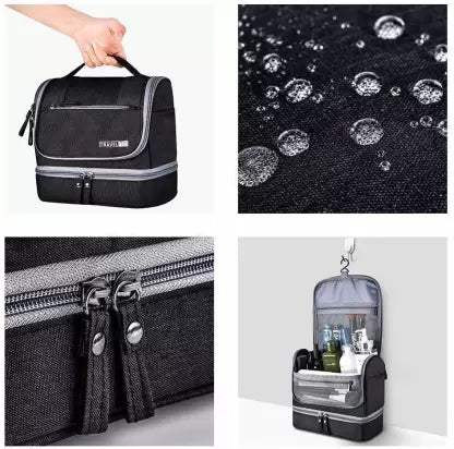 Travel Organizer Toiletry Bag with Pouch