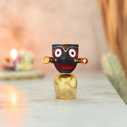 Jagannath Murti | 24K Gold Plated | Jagannath Idol for Home