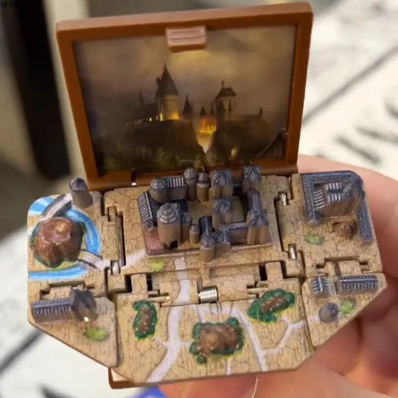 3D Hogwarts Castle Popup Keychain