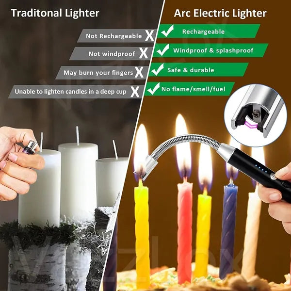 Rechargeable Electric Multi-purpose Lighter