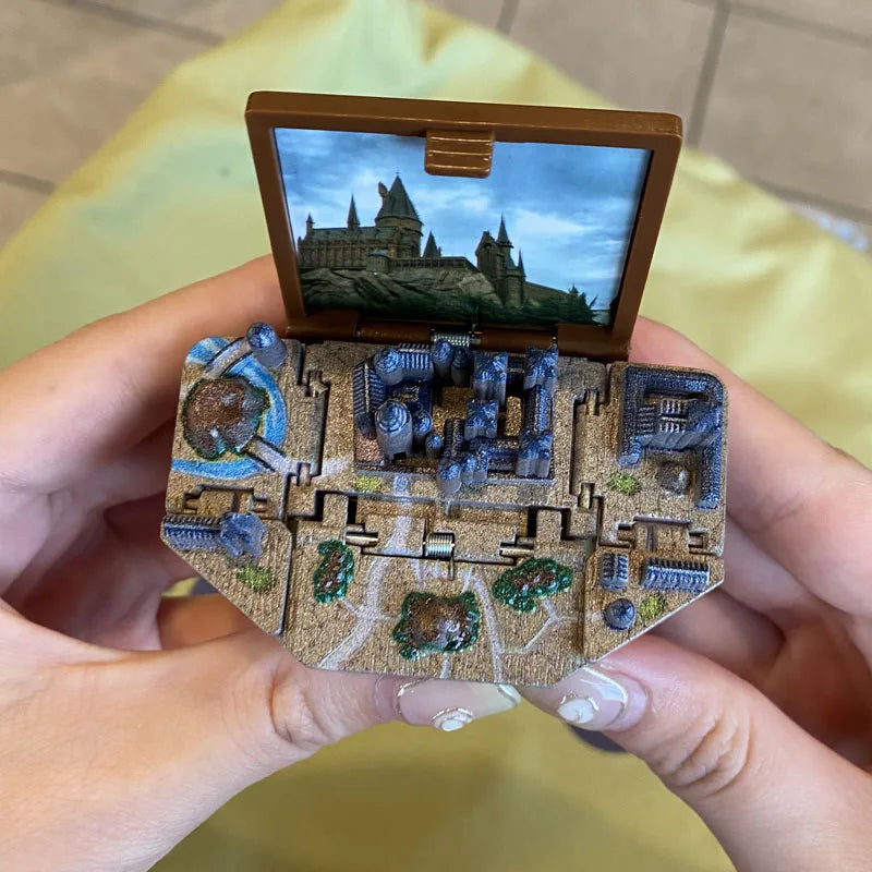 3D Hogwarts Castle Popup Keychain